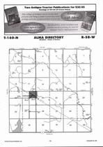Alma Township, Osnabrock, Park River, Directory Map, Cavalier County 2007